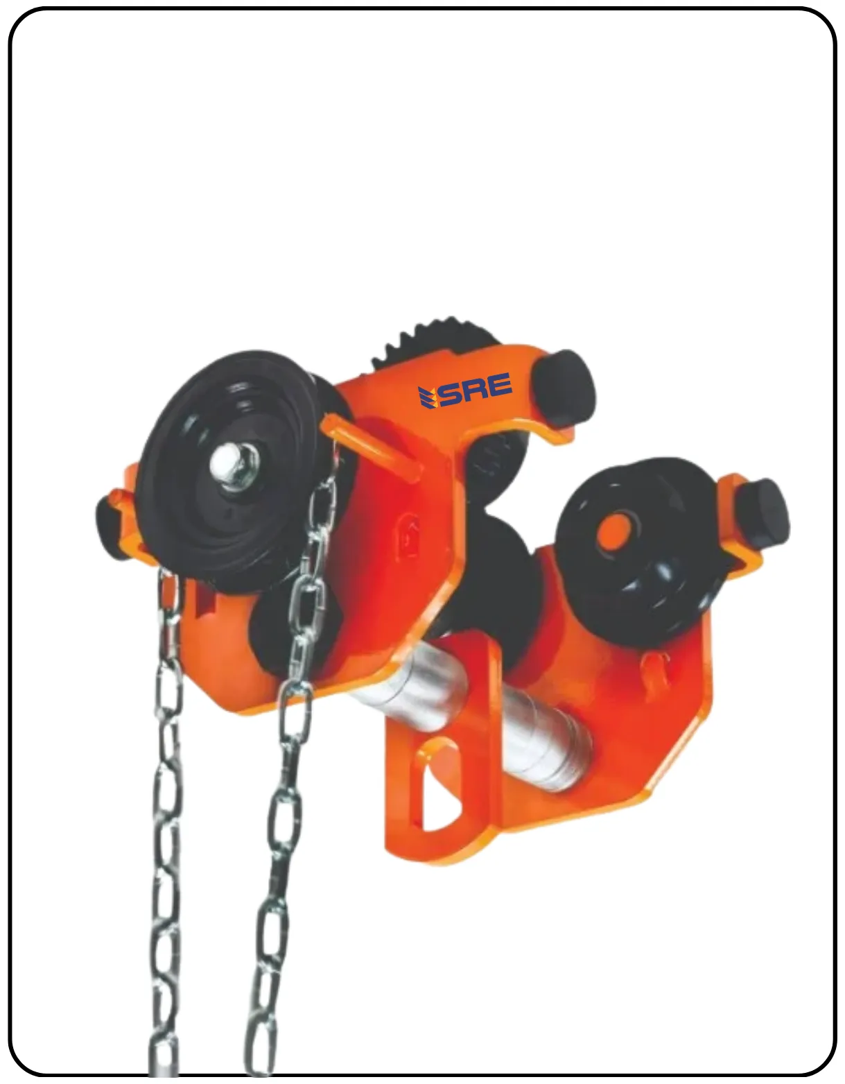 geared travelling trolley
