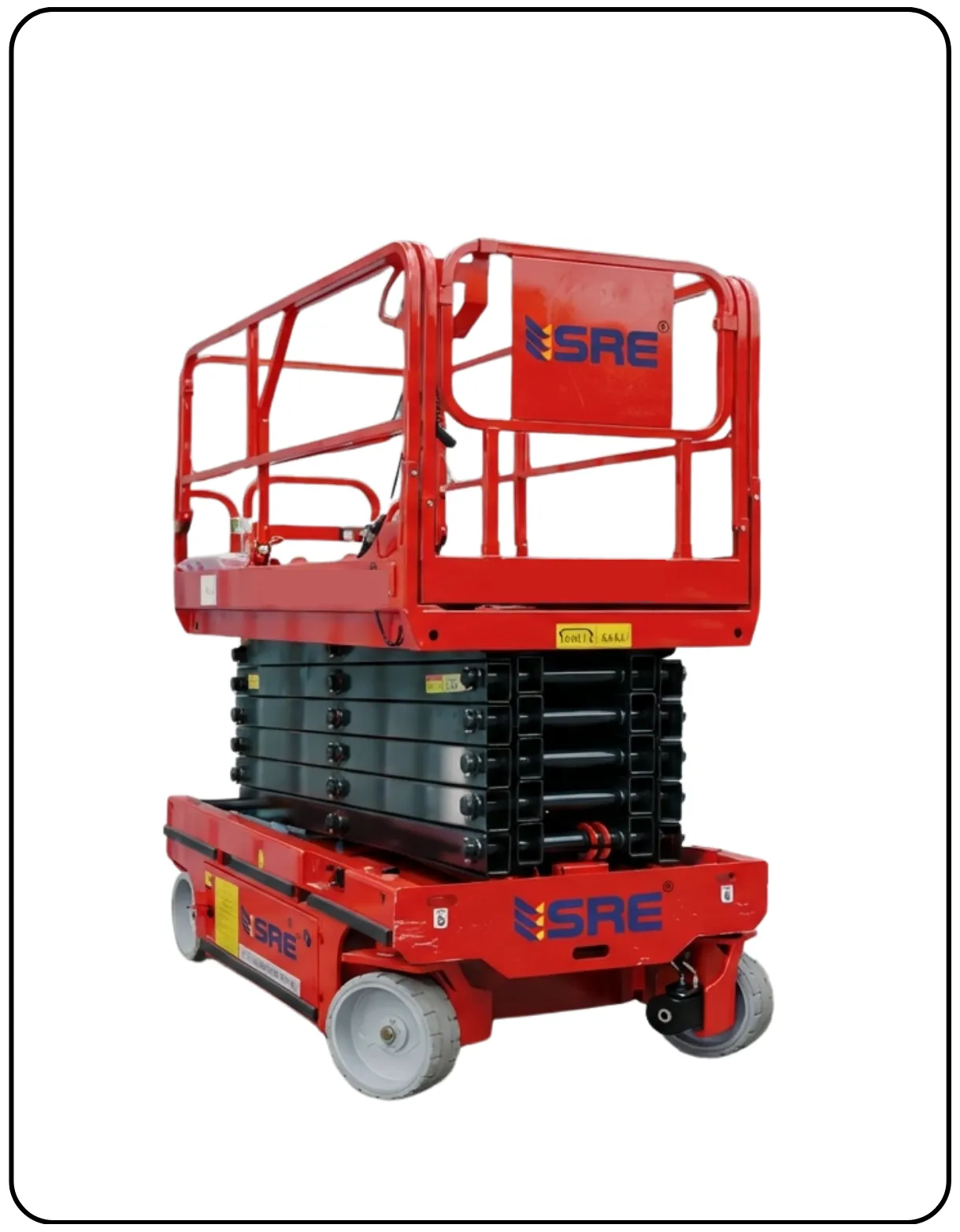 self proppiled scissor lift table