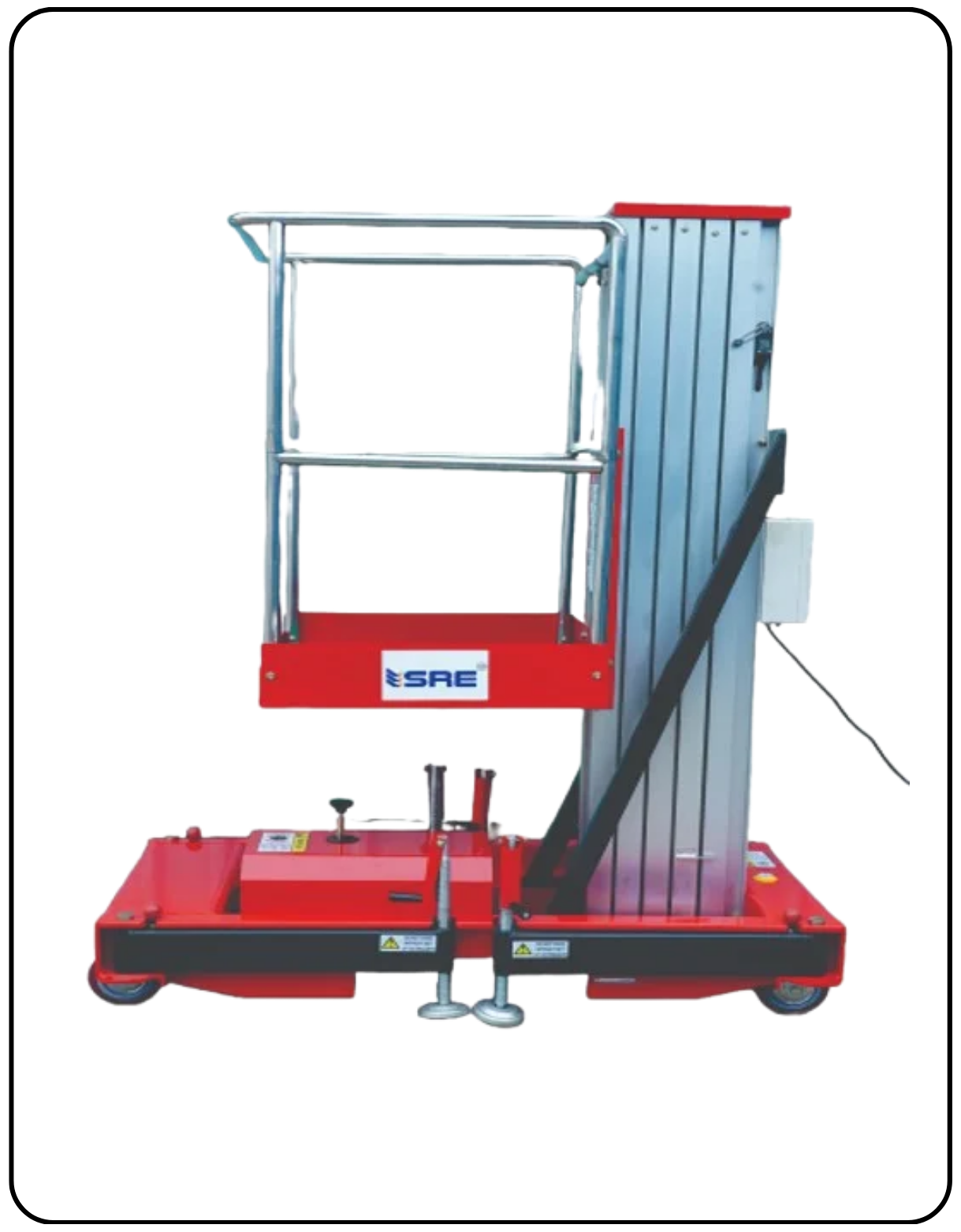 single mast aerial work platform
