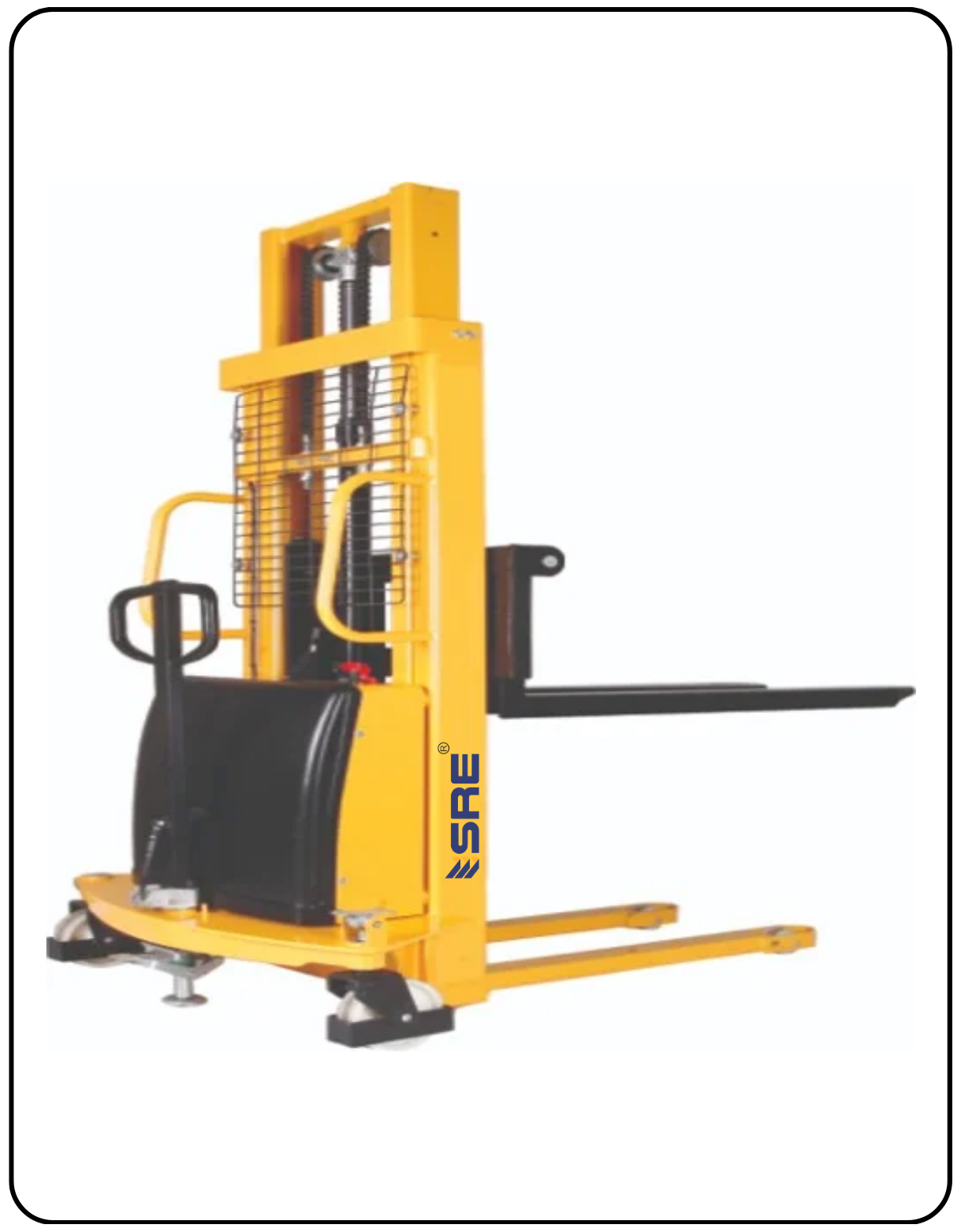 Semi Battery Electric Stacker