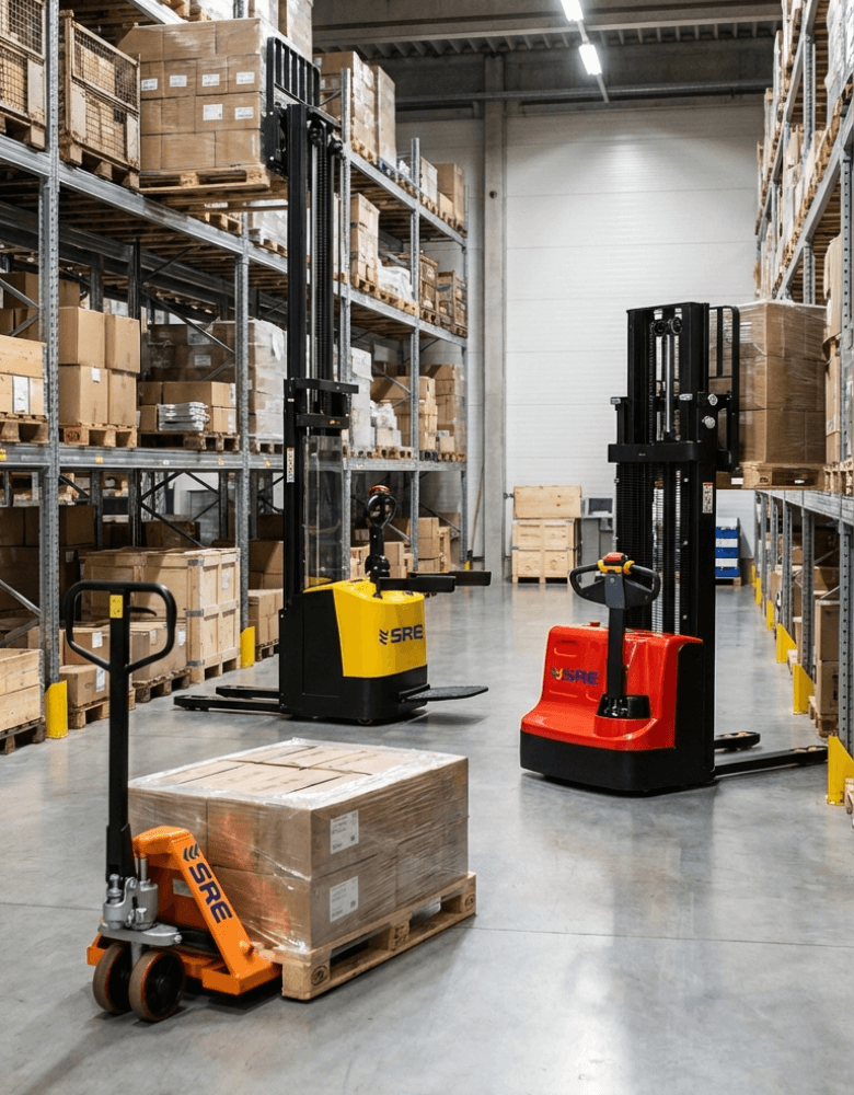 SRE Material Handling Equipment Pallet Truck Products