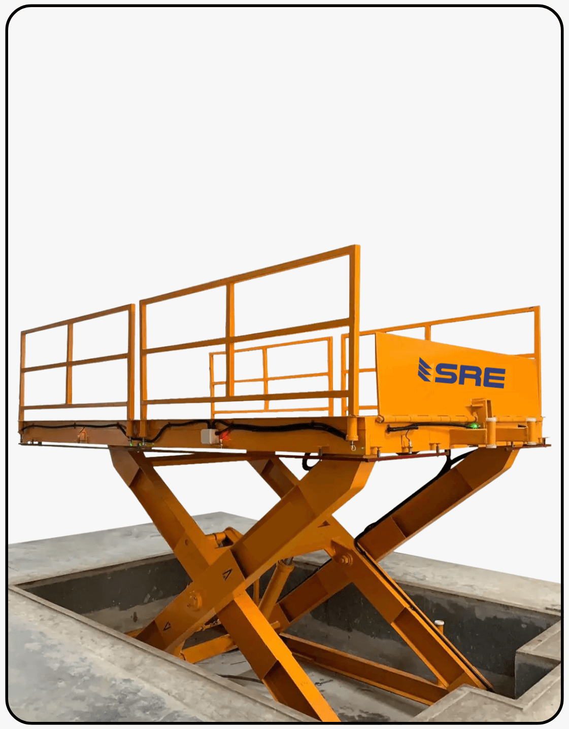 Pit Mounted Scissor Lift Table