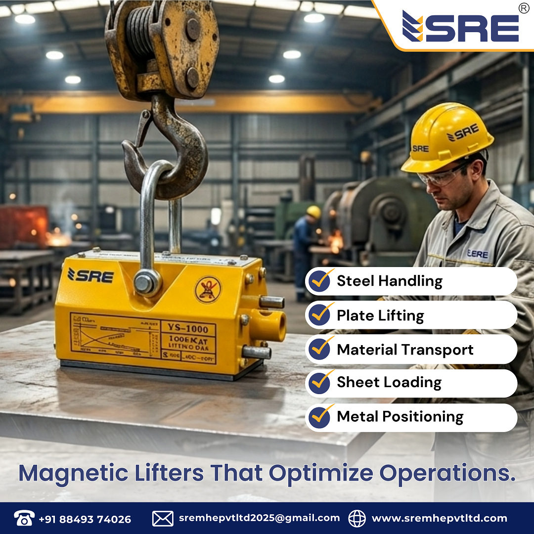 transform industrial lifting with innovative magnetic lifters